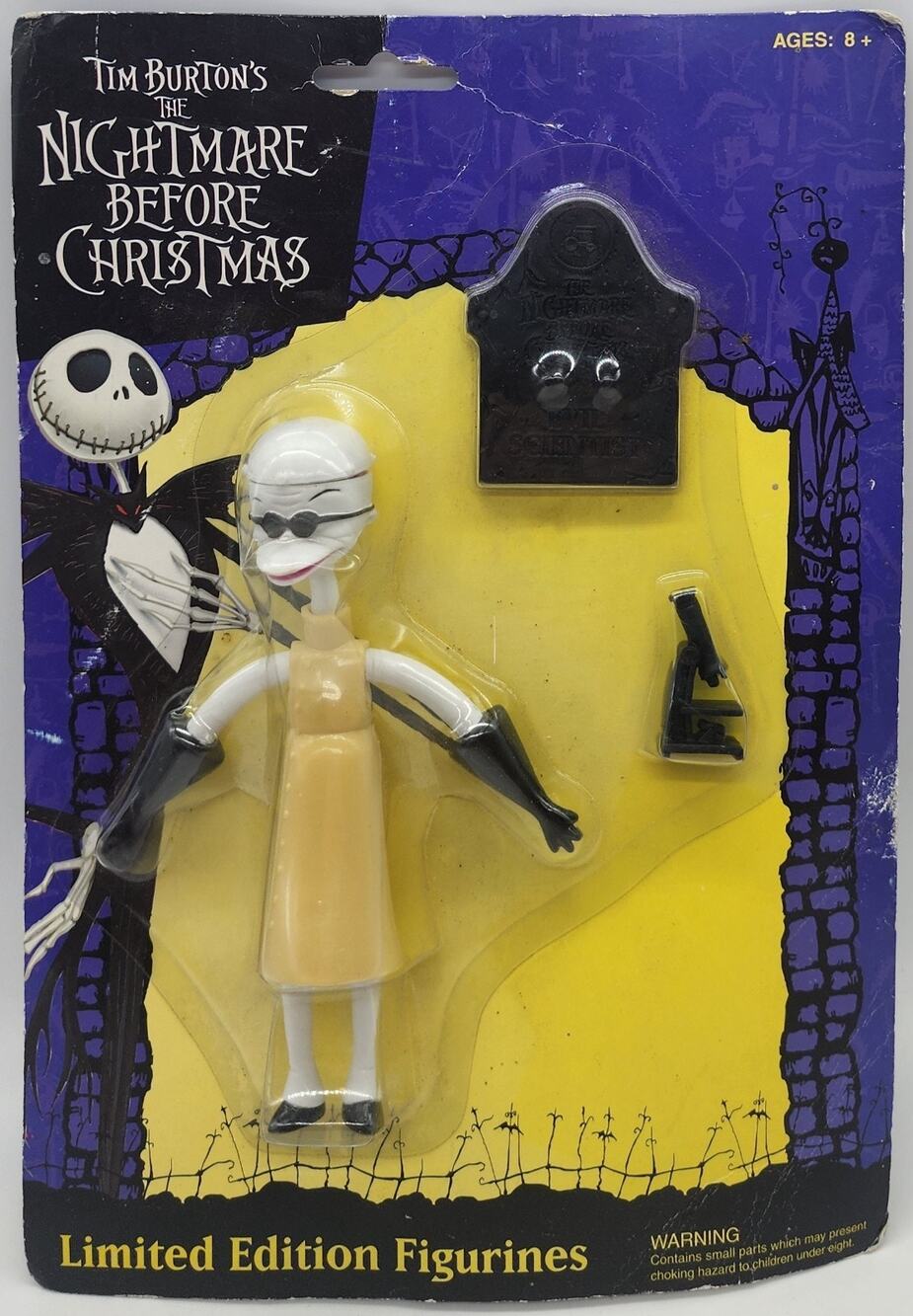NIP Tim Burton Nightmare Before Christmas Dr Finklestein Limited Ed NECA Figure